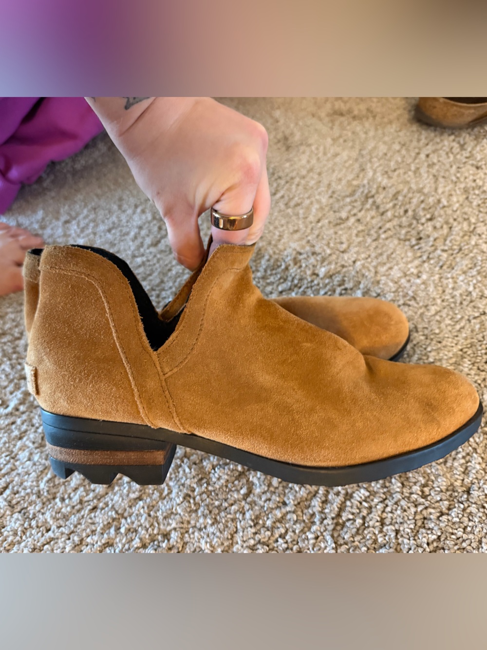 Sorel lolla cut out bootie